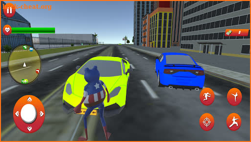 3D Amazing Captain gangaster Frog : Mafia  city screenshot