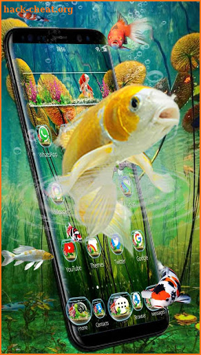 3D Aquarium Japaneses  Koi Fish screenshot