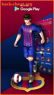 3D Barcelona Football Shooter Theme screenshot