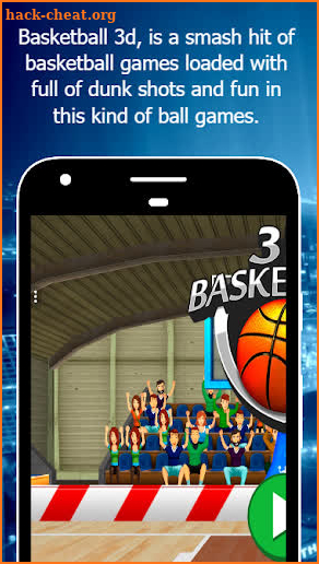 3D Basketball screenshot