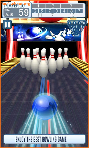 3D Bowling Free Game - Endless Bowling Paradise screenshot