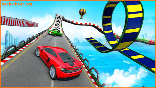 3D Car Mega Ramp Stunt Games screenshot