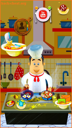 3D Cooking Man Theme screenshot