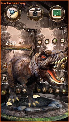 3d Dinosaurs Launcher Theme screenshot