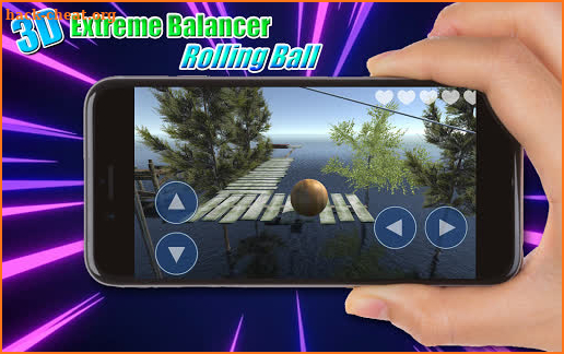 3D Extreme Balancer Rolling Ball screenshot