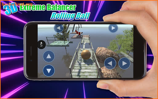 3D Extreme Balancer Rolling Ball screenshot