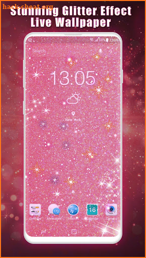 3D Glitter Live Wallpaper screenshot