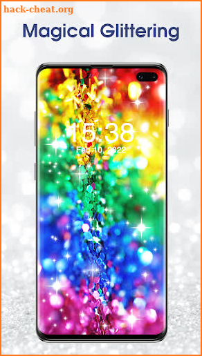 3D Glitter Live Wallpaper screenshot