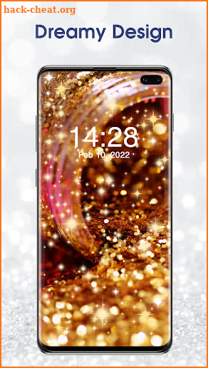 3D Glitter Live Wallpaper screenshot