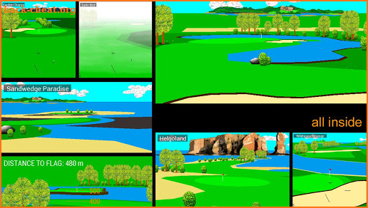 3D Golf 1988 Retro Full screenshot