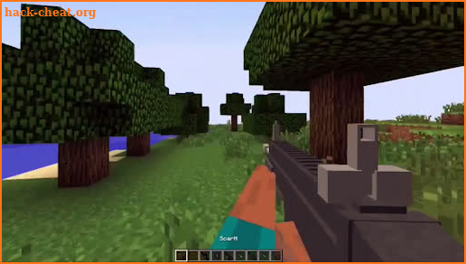 3D Gun Craft Mod for Minecraft screenshot