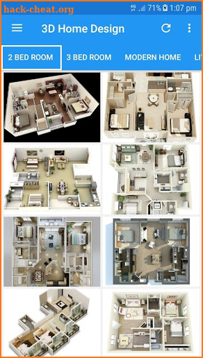 3D Home Designs: House Plan Designs & Videos screenshot