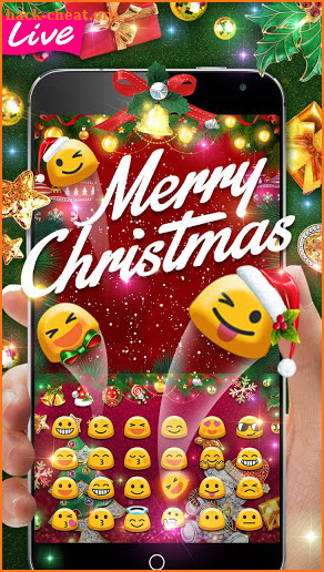 3D Joyful Christmas Keyboard screenshot