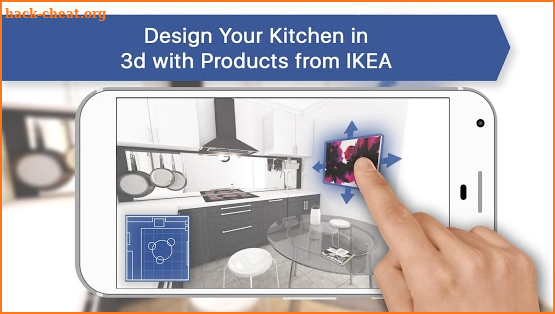 3D Kitchen Design for IKEA: Room Interior Planner screenshot