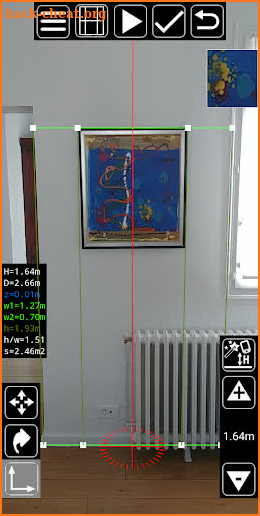 3D Measurement App - Plumb-bob+ screenshot