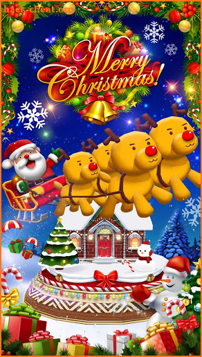 3D Merry Christmas Theme screenshot