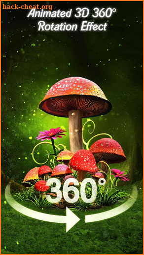 3D Mushroom&nature  launcher theme screenshot