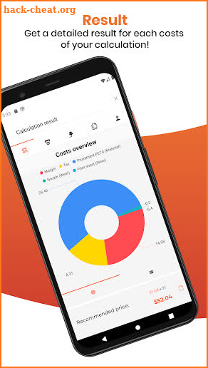 3D Print Cost Calculator screenshot