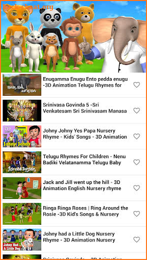 3D Rhymes & Kids Songs screenshot