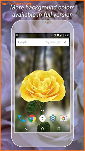 3D Rose Live Wallpaper Free screenshot