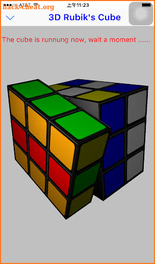 3D Rubik's Cube screenshot