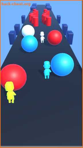 3D Runner Race - Human Runner Race screenshot