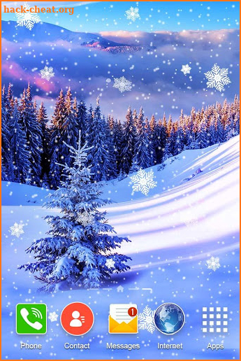 3D Winter Live Wallpaper screenshot