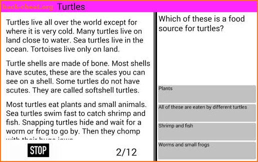 3rd Grade Non-Fiction Reading screenshot