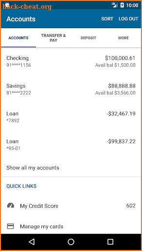 3Rivers Mobile Banking screenshot