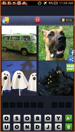 4 Pics 1 Movie - Word Search Based On 4 Pics screenshot