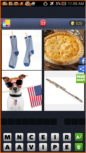 4 Pics 1 Movie - Word Search Based On 4 Pics screenshot