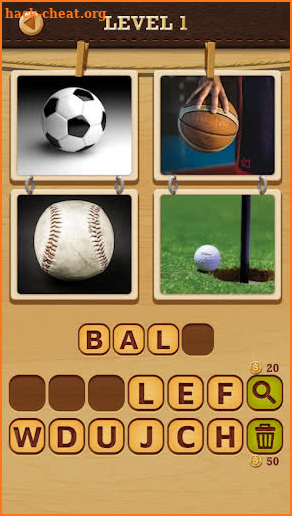 4 Pics 1 Word: Solve the Quiz screenshot