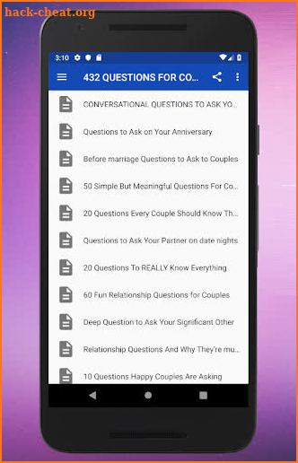 432 Questions For Couples screenshot