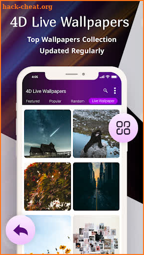 4D Live Wallpapers screenshot