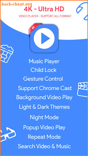4K Video Player - All Format - Support Chromecast screenshot