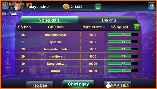 4Play - Mau Binh Online screenshot