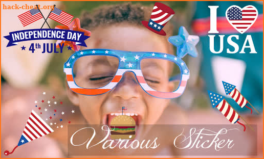 4th of July Independence Day Wishes Photo Frame screenshot