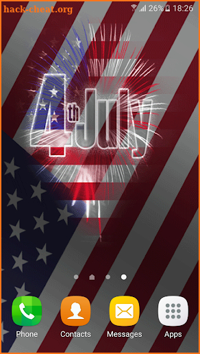 4th of July Live Wallpaper screenshot