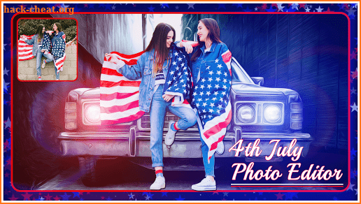 4th Of July Photo Editor 2018 screenshot