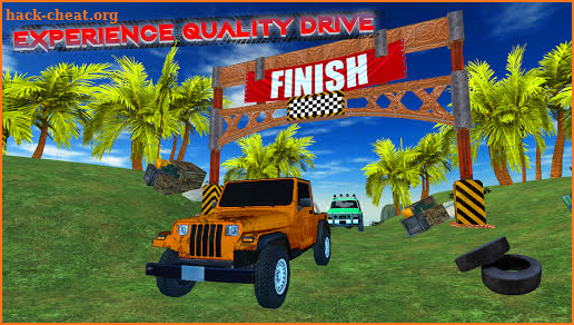 4x4 Crazy Stunts Offroad Jeep Driving screenshot