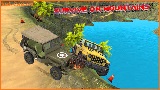 4x4 Crazy Stunts Offroad Jeep Driving screenshot