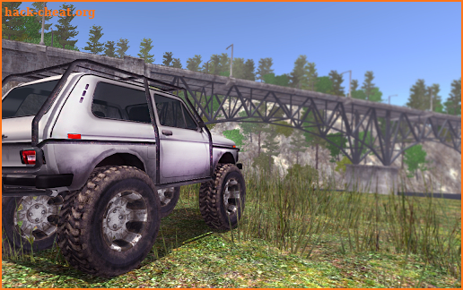 4x4 SUVs in the backwoods screenshot