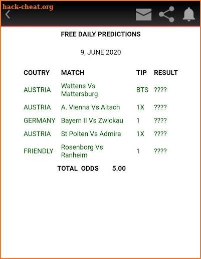 5+ FREE ODDS screenshot