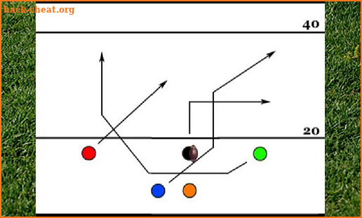 5 Man Flag Football Playbook screenshot