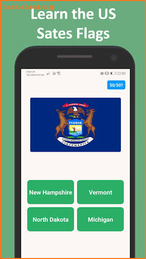 50 States: Maps, Capitals & Flags of the US screenshot