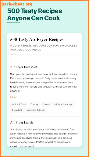 500 Air Fryer Recipes screenshot