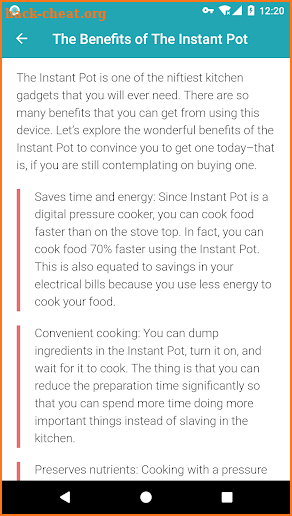 500 Instant Pot Recipes screenshot