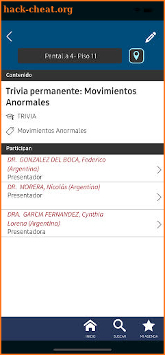 59 Congreso Neurología screenshot