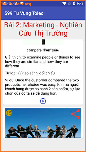 599 Tu Vung Tieng Anh screenshot