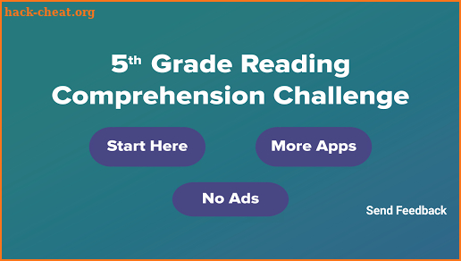 5th Grade Reading Challenge screenshot